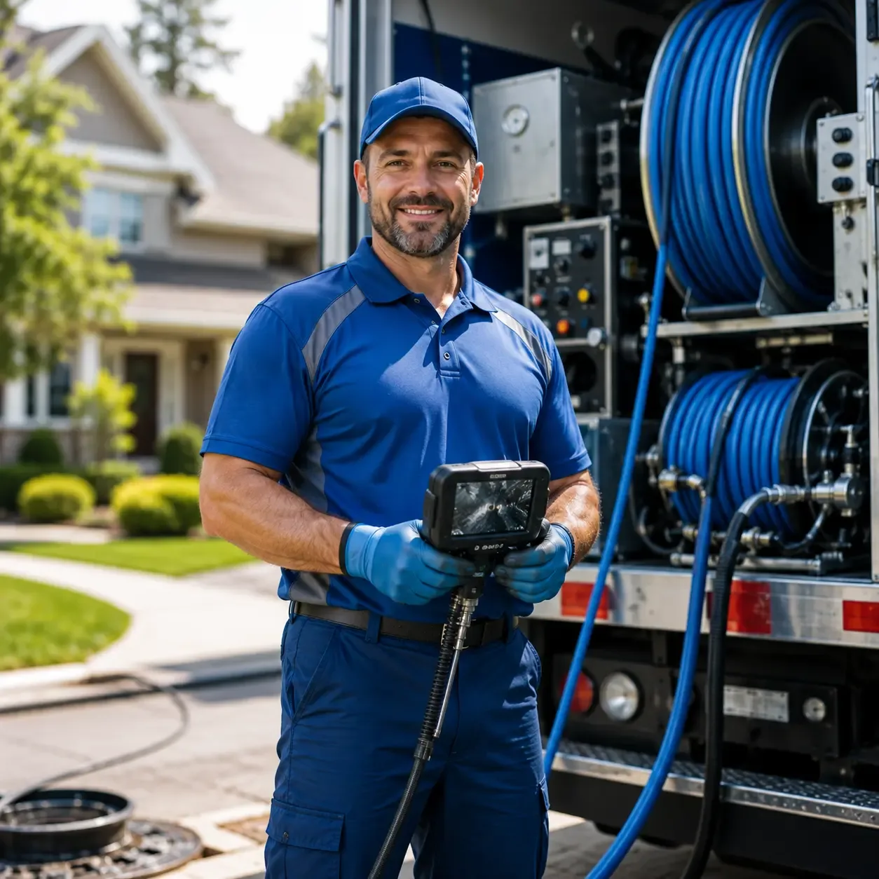 Local outdoor drain cleaning specialists in Trenton, OH